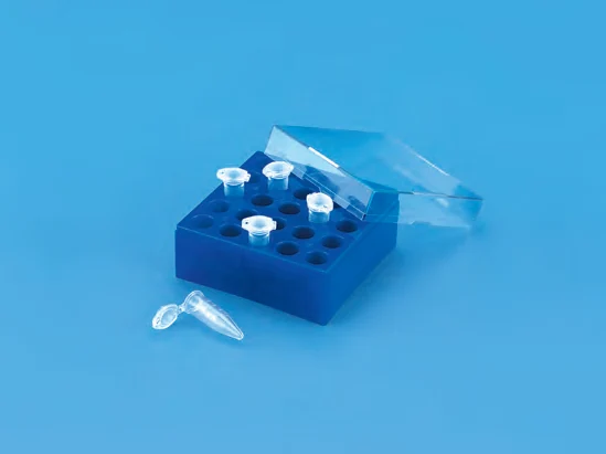 Cryo Box for Microcentrifuge Tube 5ml. - catalogue illustration