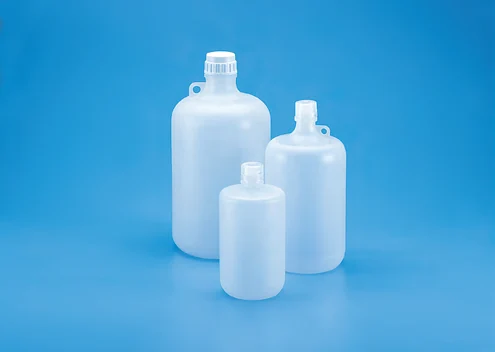 Large Narrow Mouth Bottle, LDPE with PP closure — catalogue illustration