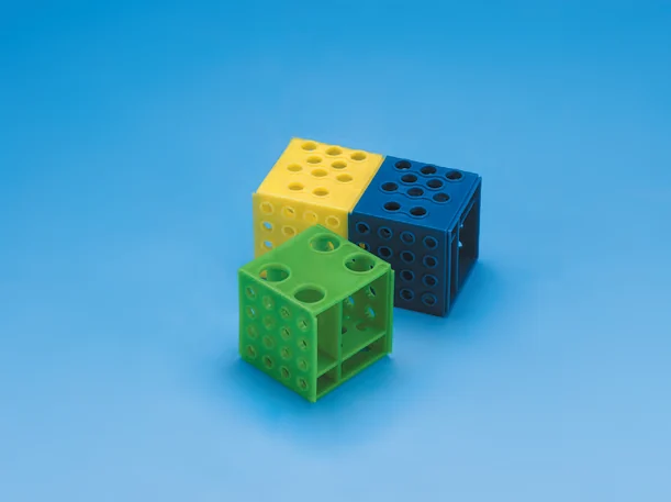 JUNIOR 4 Way Tube Rack, PP — catalogue illustration