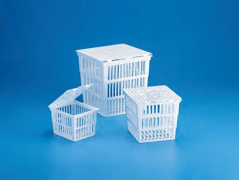 Test Tube Basket with Cover, PP — catalogue illustration