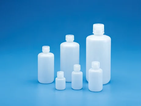 Narrow Mouth Bottle, HDPE with PP closure — catalogue illustration
